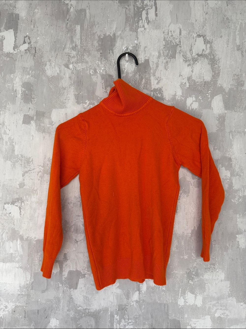Velma Bright Orange Turtleneck Sweater and wig